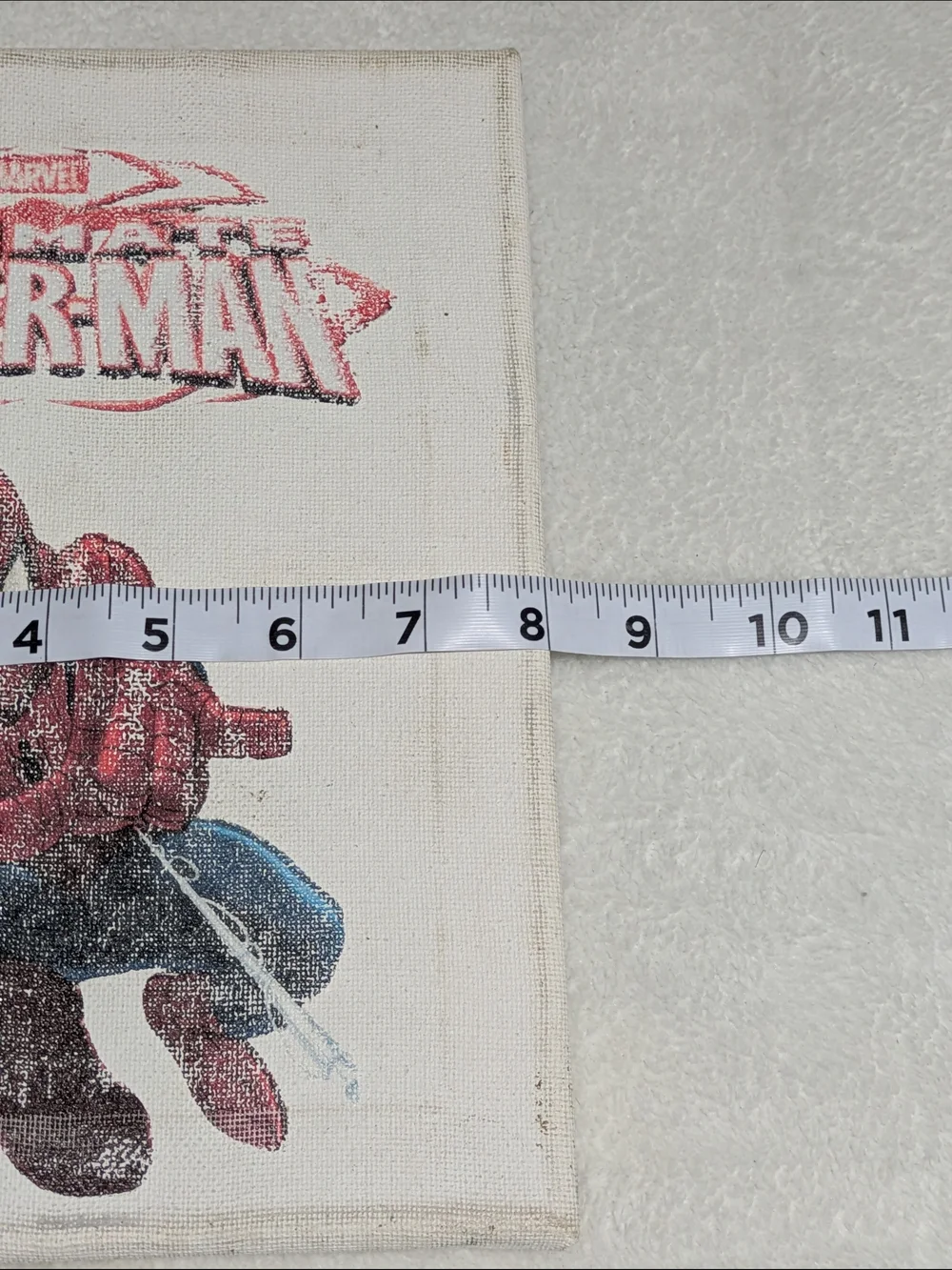 Handmade Marvel Ultimate Spider-Man Canvas Wall Art- Retro Comic Style HTV Print